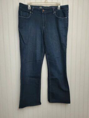 Liz Claiborne Stretch Tech Bootcut Jeans – Women’s 12P Short